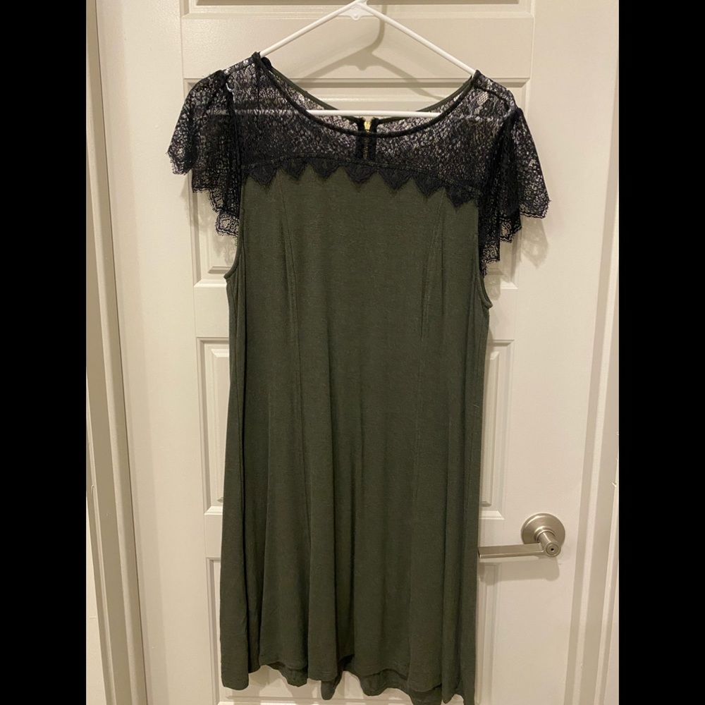 Kensie olive green dress